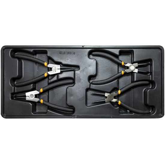 FIXMAN Tray 4 Piece 6" Internal And External Circlip Pliers